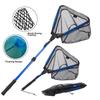 Fishing Net Aluminum Alloy Retractable Triangular Telescopic Folding Fishing Net Folding Fishing Net With Telescopic Pole