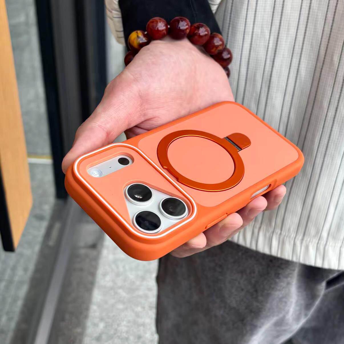 

Apple 17 & iPhone 16 Plus Magnetic Case with Full Coverage & Fulcrum 14 Bracket Phantom iPhone 15 Plus
