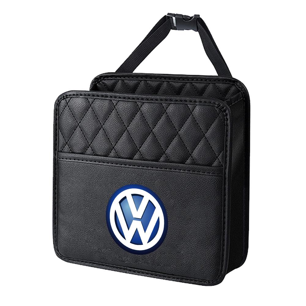 For Volkswagen  A1 Car Back Seat Organizer Hanging Automatic Storage Pocket for Volkswagen VW RLINE GOLF POLO PASSAT B5 Beetle Tiguan T-ROC Touareg