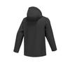 Skechers Basic Sports Series Fleece Casual Comfortable Windproof Warm Hooded Long Sleeve Jacket Men Jackets Carbon-Black P424M122-0018
