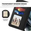 Coque portefeuille - Samsung - Galaxy S22 Plus - Cuir PU noir - Semi-rigide - Doublure microfibre