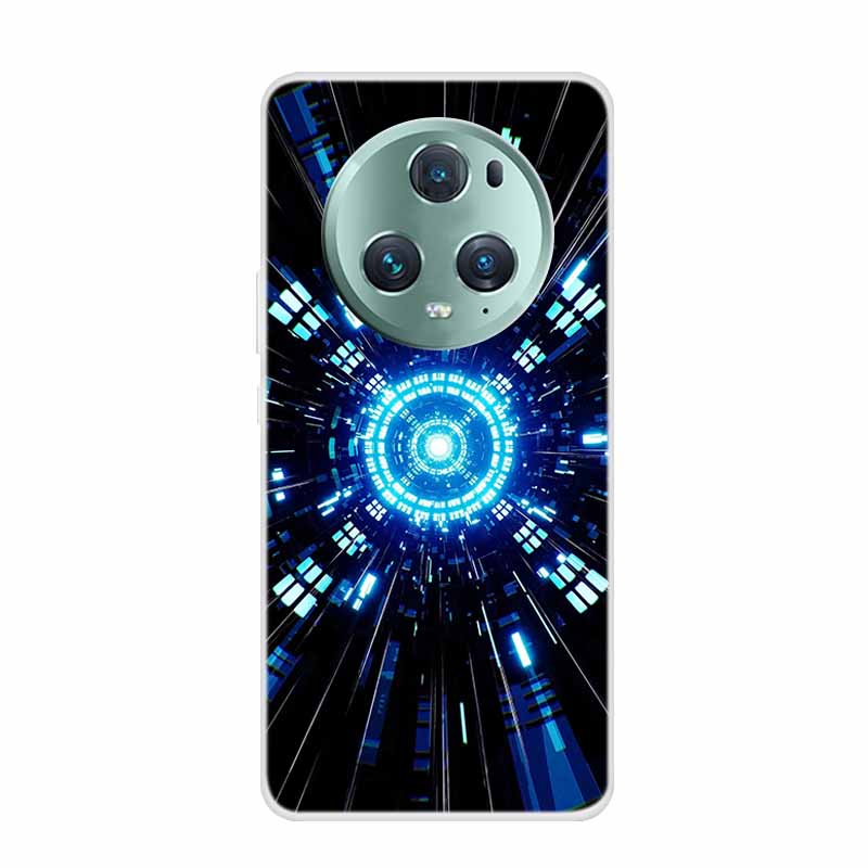For Honor Magic 5 Pro 5G Case Wolf Lion Soft Silicone TPU Clear Covers for Honor Magic5 Lite Phone Cases Magic5 Lite 5G Fundas