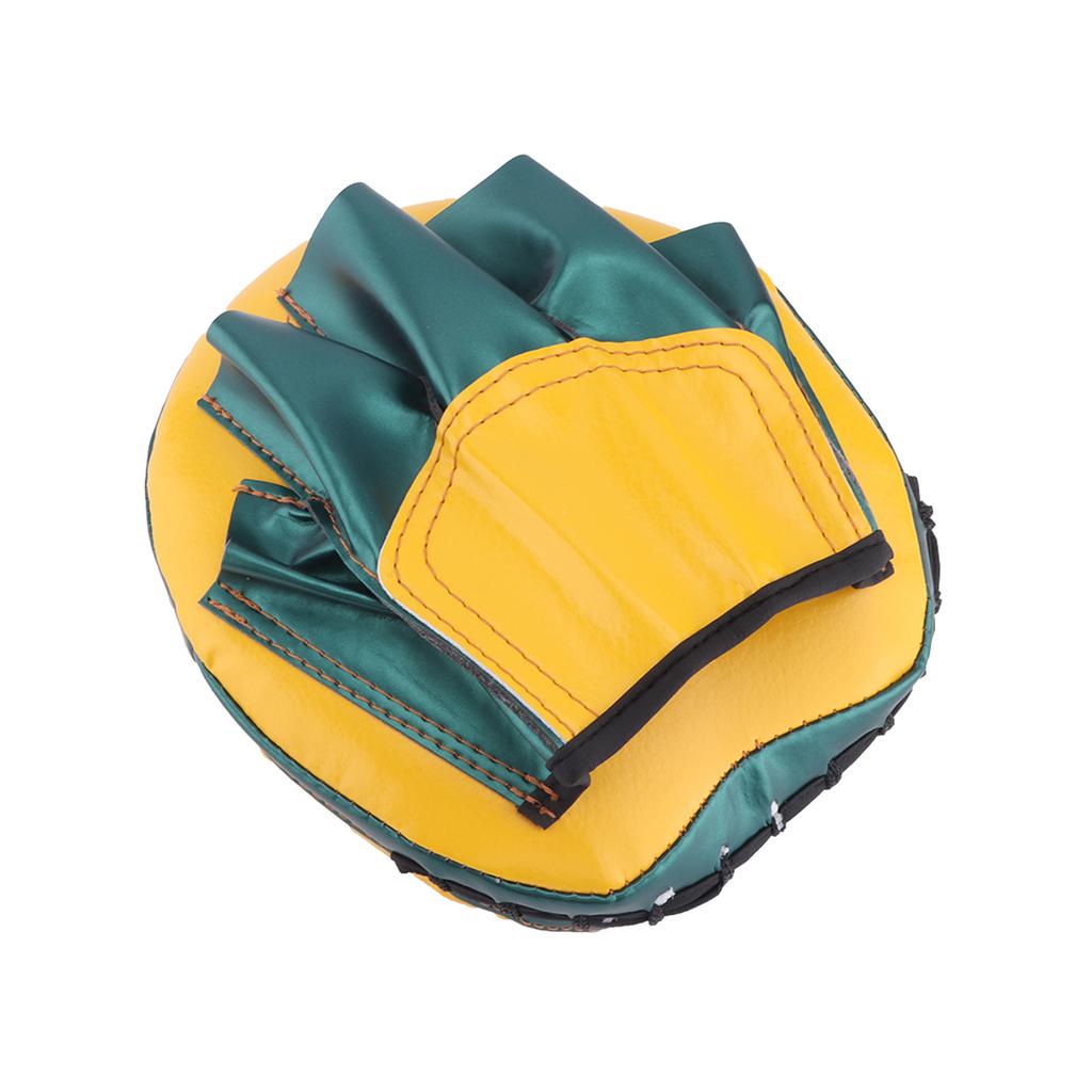 Boxing Curved Focus Punching Mitts Kids Mini Boxing Gloves Pads Boxing Target PadsYellow
