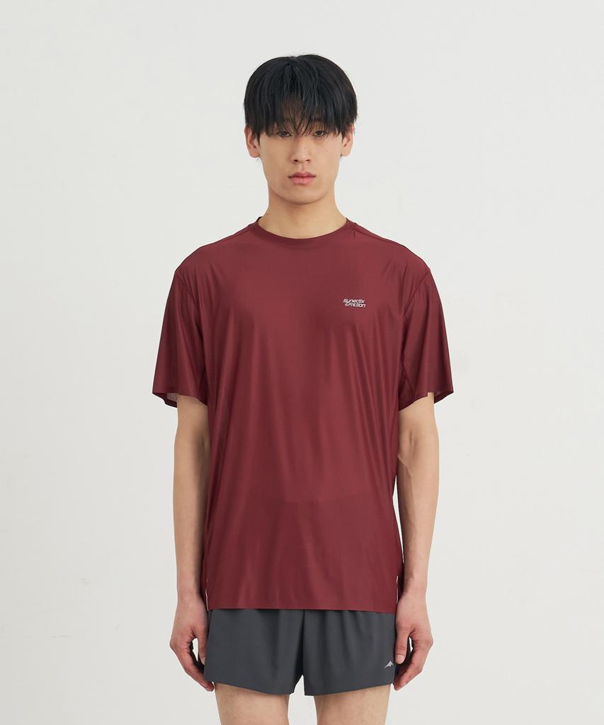 Goyoweeo [Synectics Friction] Sprint Dry Letter Short Sleeve (Burnt Red)