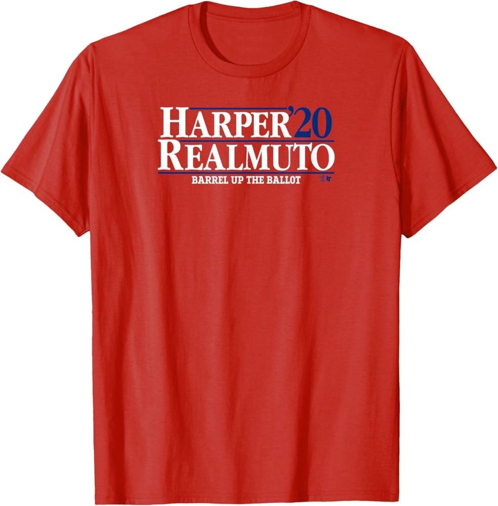 Officially Licensed Harper and Realmuto - Harper Realmuto 2020 T-Shirt 3XL