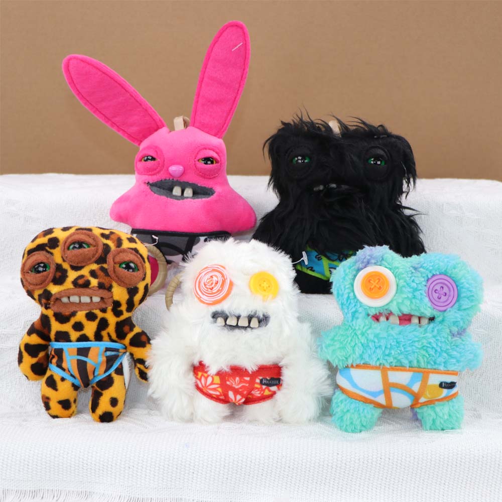 11cm Fuggler Lustige Hässliche Monster Plüschtiere Schlüsselanhänger Kawaii Fugg Puppe Monster Kaninchen Süße Kuscheltiere Anhänger Geschenke