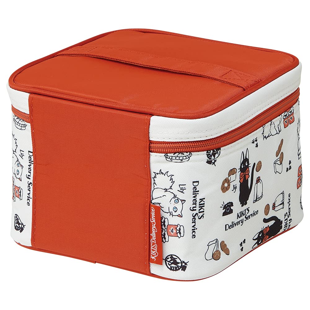 Skater Outdoor Lunch Box with Cooler Bag and Ice Packs, Kiki's Delivery Service 23, Studio Ghibli, Made in Japan, 2240ml, KCPC2-A