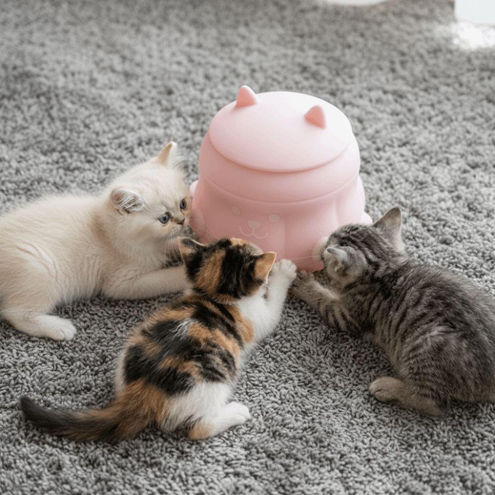 Silicone Kitten Nipple Feeder Anti-Slip Pet Milk Feeder Dog Drinking Bottle Pet Feeding