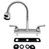 Výměna faucetů pro obytné vozy Faucet pro kuchyňský dřez v obytném voze s 360° otočnou sprchou Flexibilní výtok Sada faucetů pro koupelnu v obytném voze pro karavany Obytné vozy Obytné vozy
