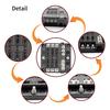 6 Way Fuse Box Block Holder LED Indicator + Sticker For Car Bus Boat Marine