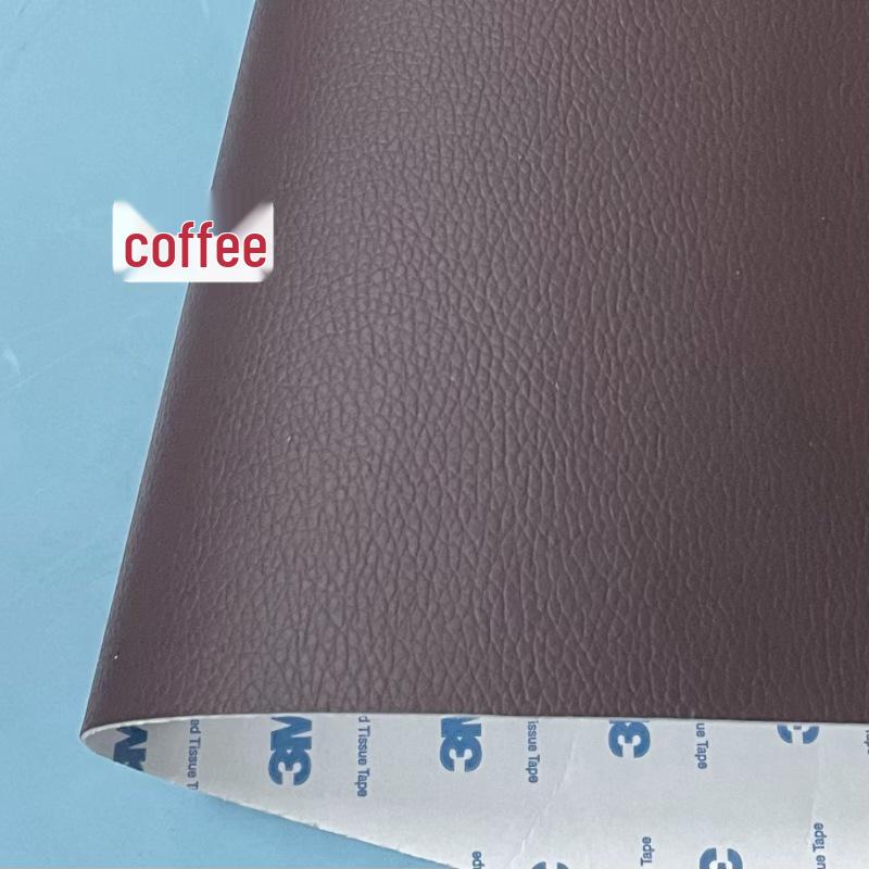 3M Selbstklebendes Reparaturpflaster aus Leder mit Litschi-Muster für Sofa & Auto-Innenraum