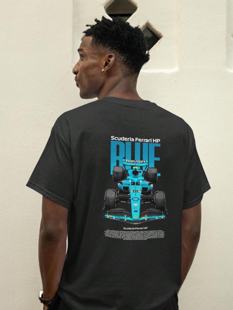 F1 TShirt Sport Car Fans Casual Unisex Streetwear Regular Fit Cotton Racing TeeFashion Y2k Short Sleeve Hip Hop For Summer