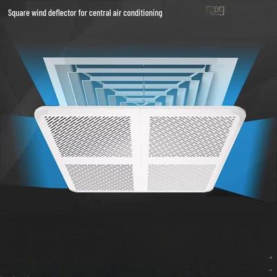 YIXI Square Ceiling Central AC Air Deflector