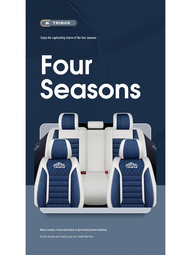 Custom Linen Seat Covers for Changan CS75/CS35/CS55/Yuexiang V3V7/Yidong - All-Season Full Coverage Cushions.