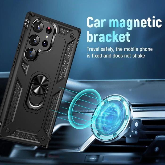 Coque de protection - samsung - galaxy s24 ultra - noir - antichoc - anti-rayures