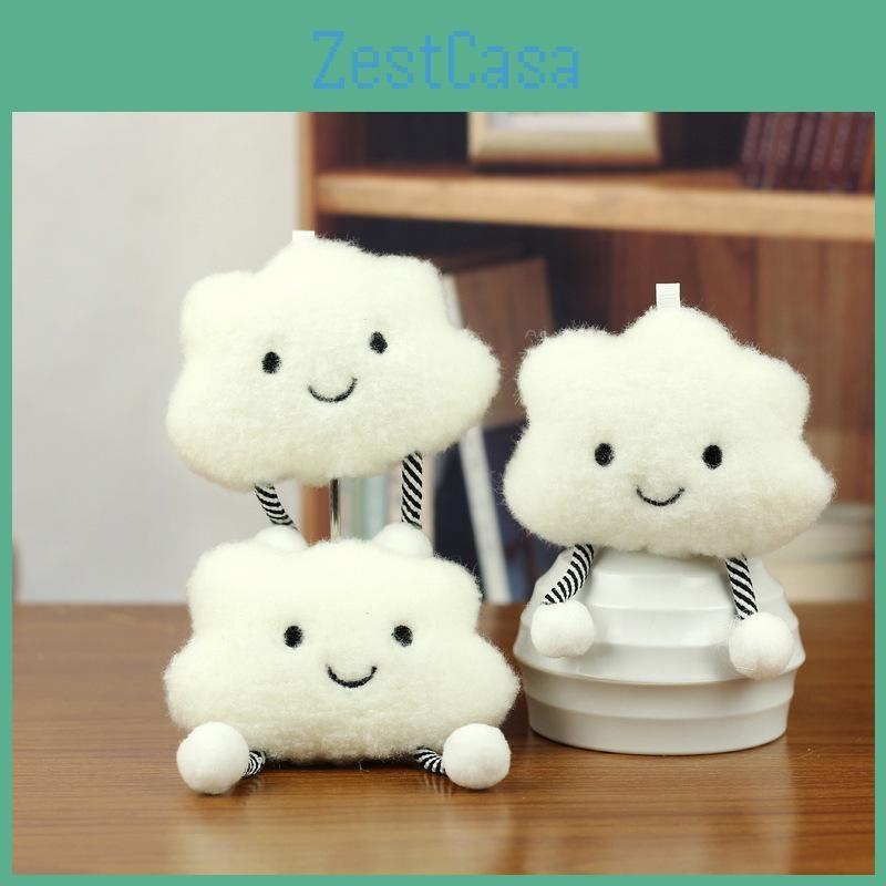 Cozy Adorable Cloud Plush Toy With Short Fur Perfect For Birthday Gifts And Decorations