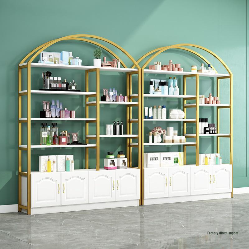 Beauty Salon Display Cabinet and Shelves for Cosmetics