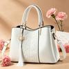 Exquisite Vintage Embroidery Premium Texture Handbag For Middle Aged Ladies, Multi-purpose Top Handle Shoulder Crossbody Holiday Gift Bag