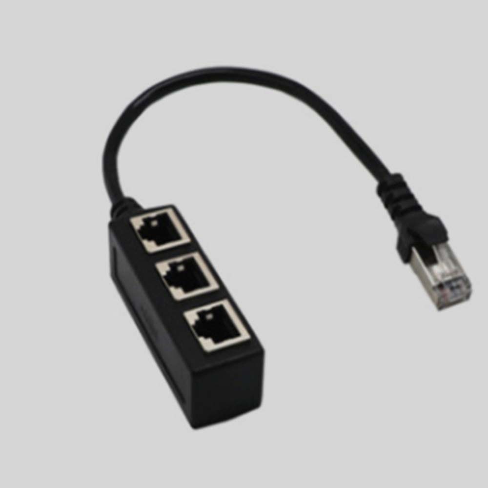 Routers Hubs Male To Female Connector Network Splitter Ethernet Adapter Rj45 Adapter Splitter Port