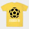 Men Black Print T-shirt 1970 Brazil World Cup No-Cut Transfer Paper Print Cotton Tshirt