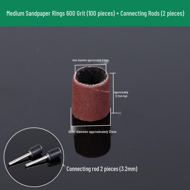 Electric Grinder Sanding Ring & Polishing Tool for Metal, Wood, and Rust Removal