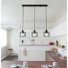 Modern Simple Design Chandelier Apply for Home Black Pendant Light Popular Hanging Lamp for Living Room Kitchen Decor Lighting