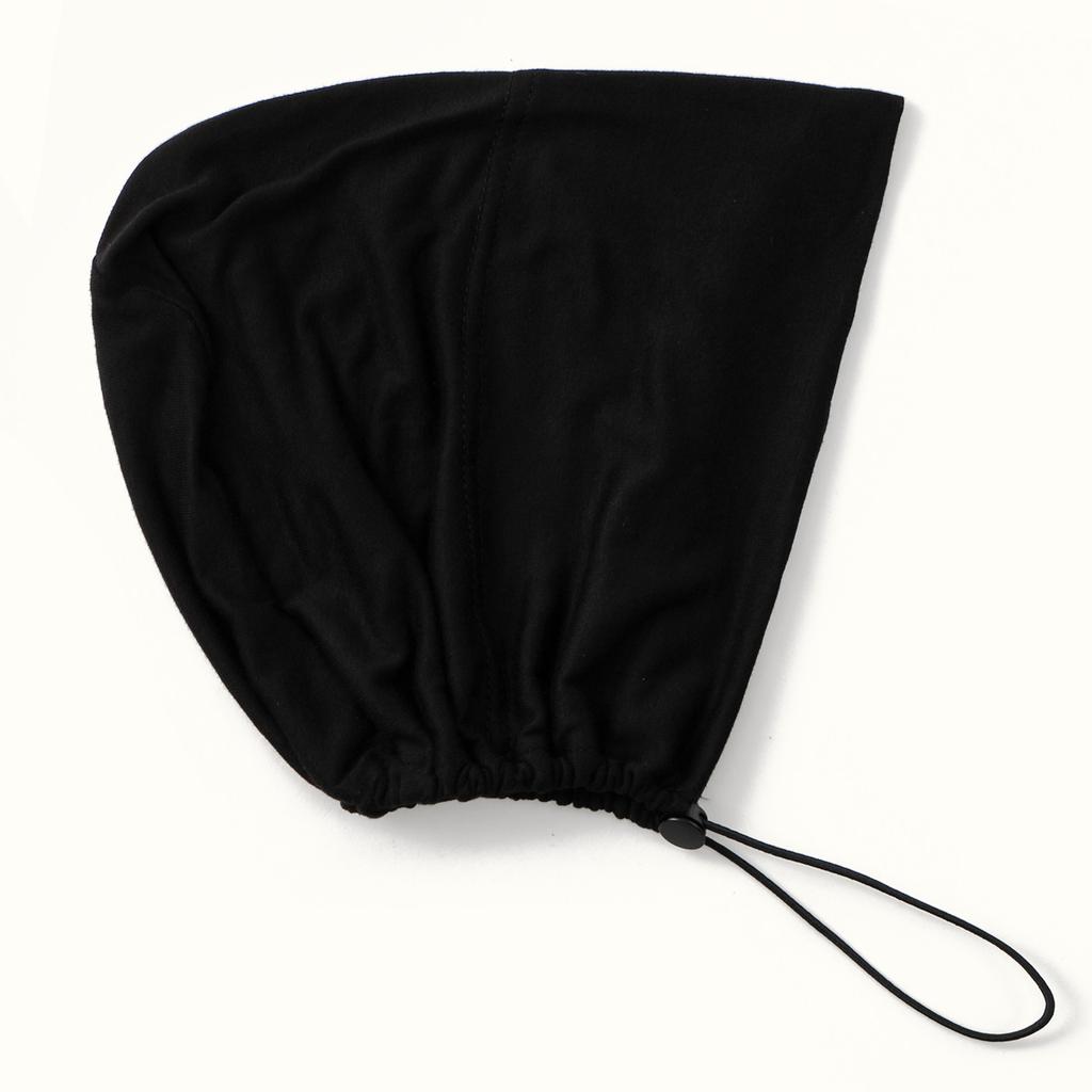 New Women Muslim Inner Caps Drawstring Instant Hijab Solid Adjustable Elastic Undercap Modal Hijab Muslim Bonnet Underscarf