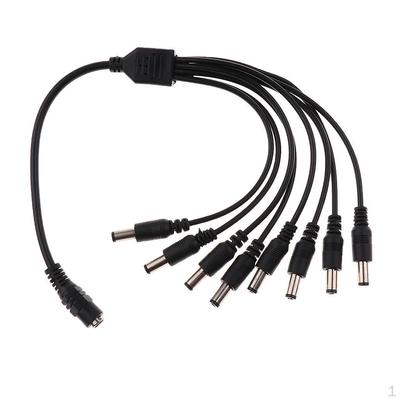 8-portowy rozdzielacz kabla zasilacza DC 12V
