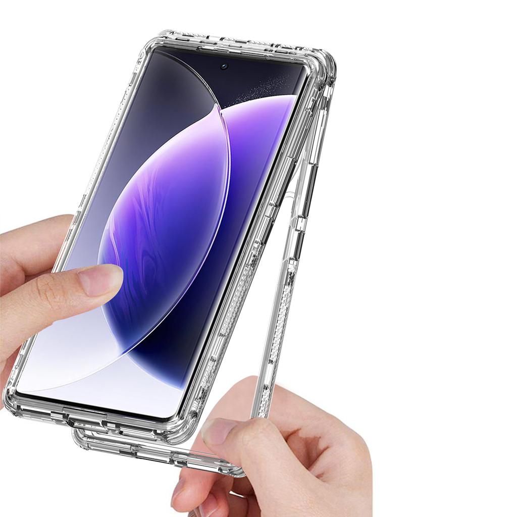 For Infinix Zero 40 4G/5G Case Anti-Scratch Acrylic+TPU Clear Phone Cover