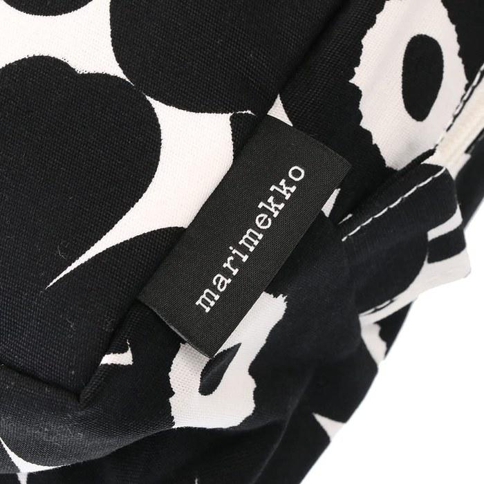 [Marimekko] Cosmetic Pouch Travel Pouch Makeup Bag MINI UNIKKO Nordic Virya Mini Unikko 71295 190 Black [Parallel Import] 23.0 x 9.5 x 17.0