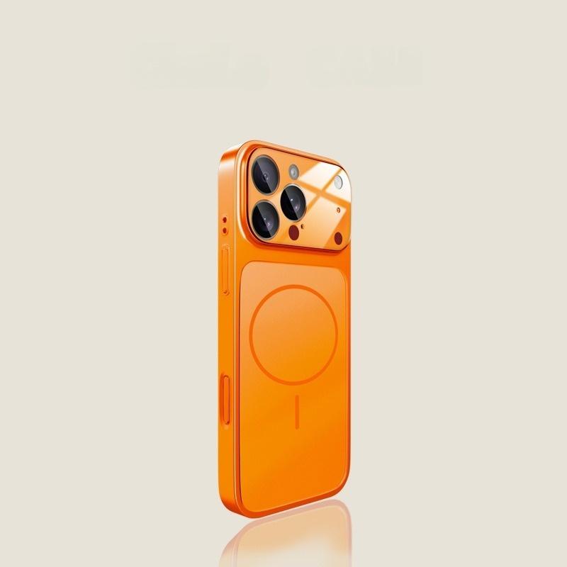 Acryl Mattele Telefoonhoesje Voor Voor Iphone 11 12 13 14 15 16 17 Pro Max Air Plus Magnetische Bumper Achterhoezen Cover