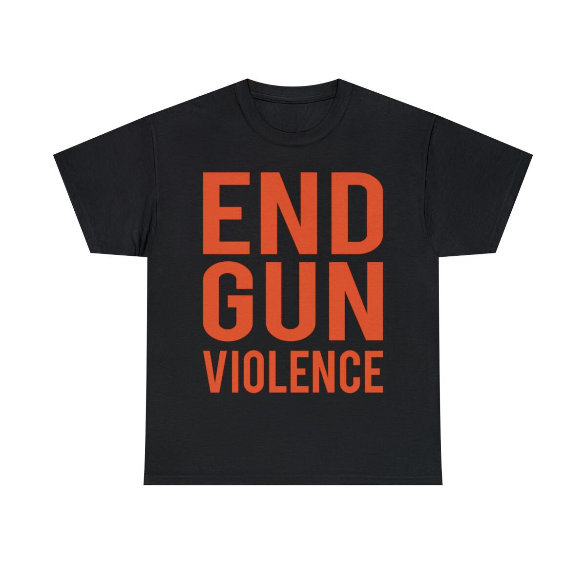 End Gun Violence Graphic Tee Shirt, S-5XL S