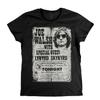 T-shirt Noir Coton Unisexe Toutes Tailles Concert Tournée Musicale Vintage Joe Walsh