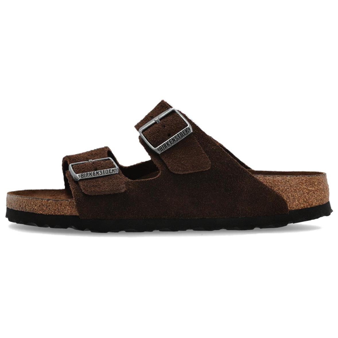 Birkenstock Arizona BS Rubber Slide Slippers Unisex Brown 1031640 0 - CARAFE TONAL FB 42
