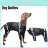 Doglemi Halloween Dog Costume For Large Dogs Comfortable And Cool Skull Dog Dress