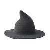 Halloween Witch Hat for Women Felt Wide Brim Foldable Pointed