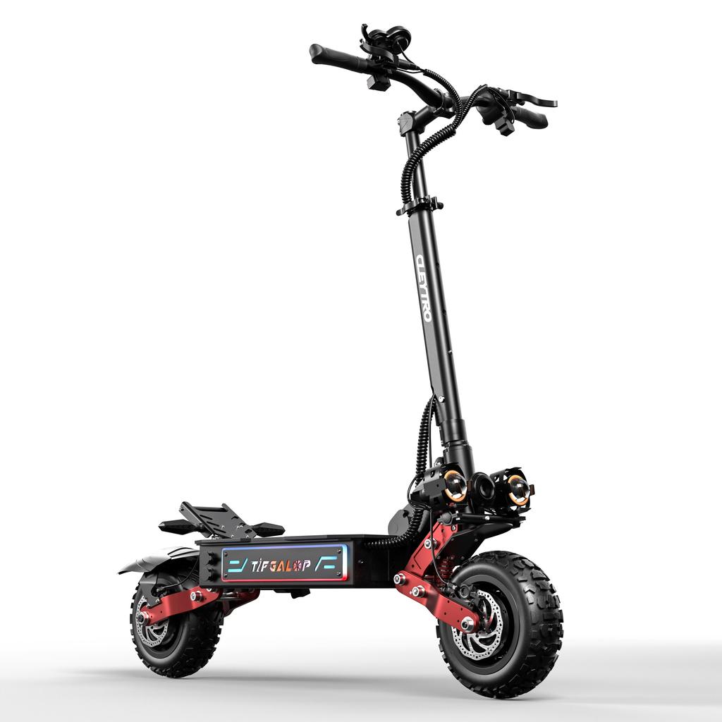 Monopattino Elettrico Cleytro CL8-OT a Doppio Motore, Batteria 60V 33Ah, Ruote Off-Road da 11"