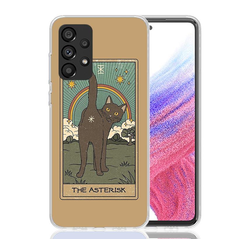 

Tarot Card Cute Art Cats Case Phone Cover for Samsung Galaxy A17 A16 A15 A14 A13 A56 A55 A54 A53 A36 A35 A34 A33 A26 A25 A24 A23 Samsung A55