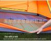 Portable Outdoor Egg Slot Folding Mat - Moisture-Proof Camping Tent Mat with Aluminum Foil