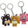 Keychain Eggie Party Pendant Bear Figure Keyring Bag Decoration Kid Gift Unisex