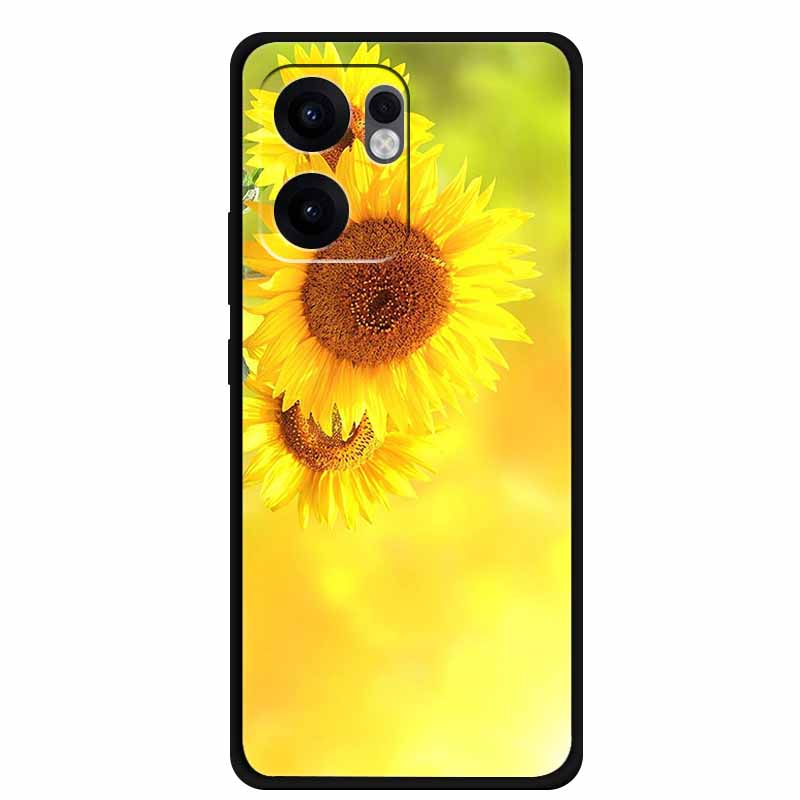 Phone Case For OPPO Reno 13F Case 13 F Coque Black Silicone Soft TPU Back Cover Bag For OPPO Reno13F A5x Case Protective Shell