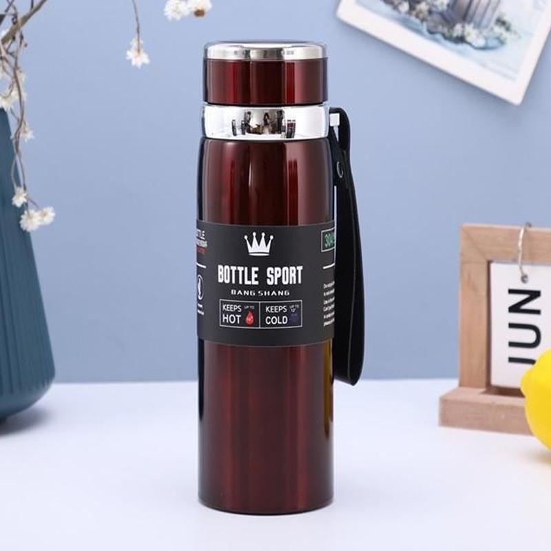 Thermos 1L Thermal Water Bottle Keep Cold and Hot Water Bottle for Water Tea Coffee Vacuum Flasks Stainless Steel Thermos Bottle