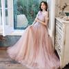 Pink Evening Dress 1011 New Banquet Temperament Birthday Dress French Design Dress Small Dress