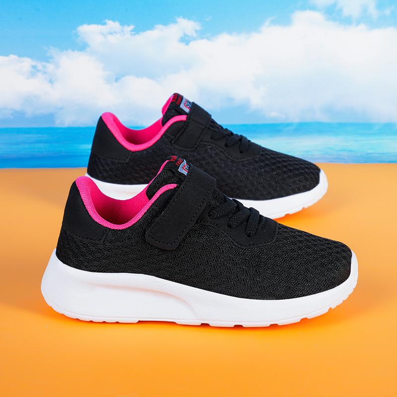 Kinder Jungen Sneaker Weichsohlige Leichte Atmungsaktive Rutschfeste Sport Lauf Walking für Mädchen Tennis Mesh Schuhe