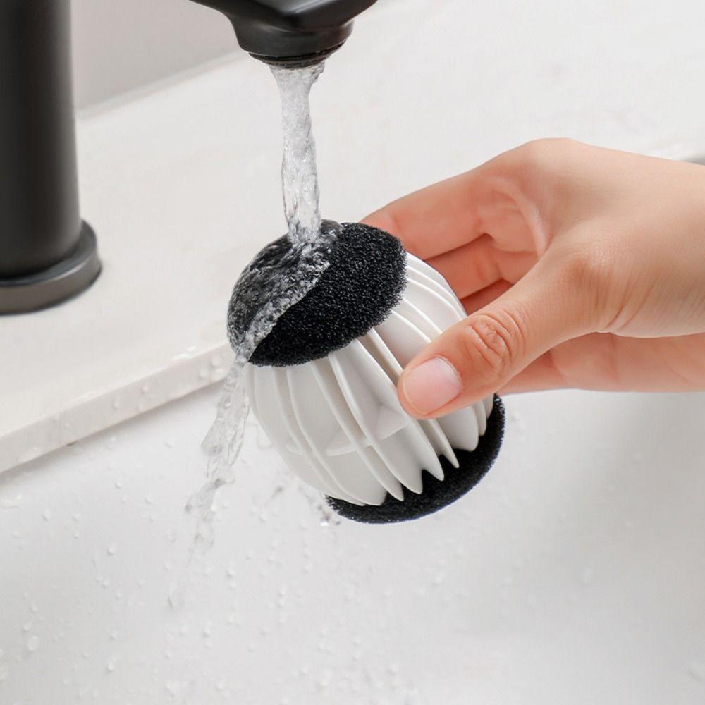 2Pcs Anti-winding Washing Machine Laundry Balls Silicone Lint Catcher New Hair Remover