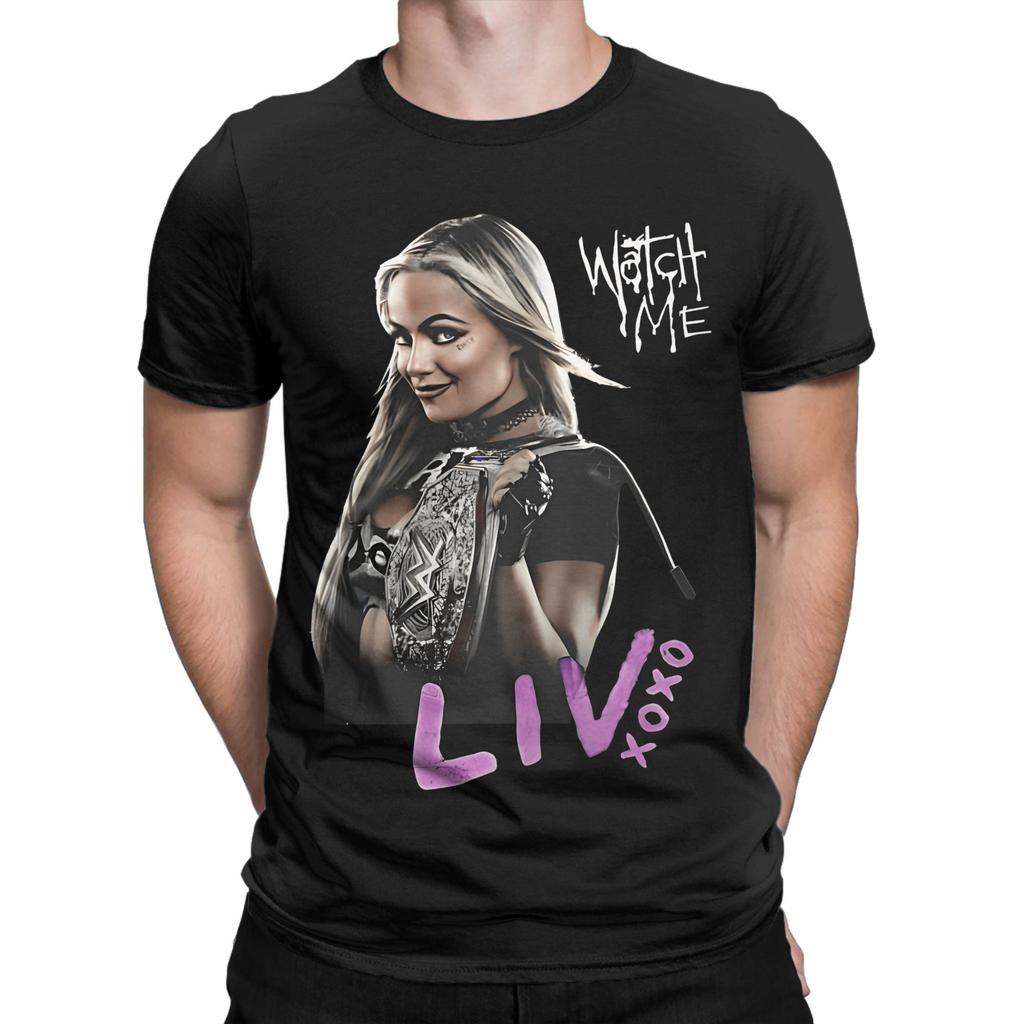 Liv Morgan T Shirt Unisex 100 Cotton Funny TShirts O Neck REVENGE Tee Shirt Short Sleeve Clothes Plus Size
