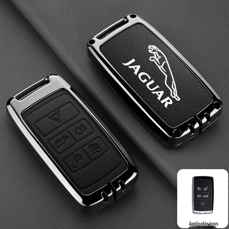 Husă Cheie Auto Jaguar XFL, Protecție Metalică Premium pentru 2023 XEL, F-Pace, XJL, F-Type.