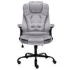 Office Chair Light Grey Velvet