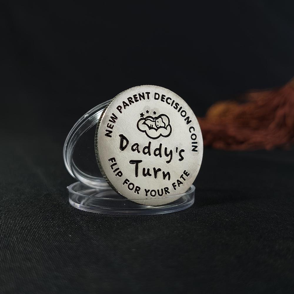 Children's Challenge Coins, Parental Decision Coins, Fun Game Coins, Metal Commemorative Coins, Creative Gifts, Toys, Tooth Fairy Coins