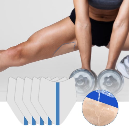 Inner Thigh Friction Stickers, Skinny Thigh Lift Tape | Invisible Inner Thigh Lift Tape | Waterproof Body Tape, Adhesive Protective Skin Patches for W